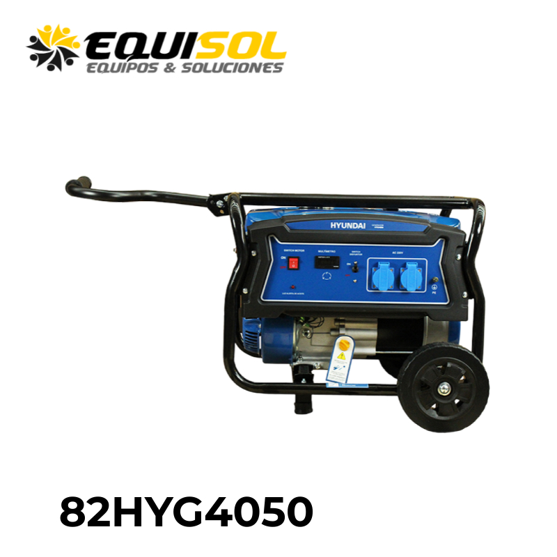 GENERADOR HYUNDAI 82HYG4050 2.8 KW. GASOLINA P.MANUAL